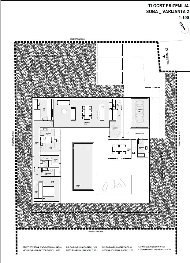 Zemljište s dozvolom i projektom za 2 vile – područje Šibenika